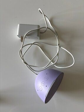 Amazon Echo Pop Compact Smart Speaker with Alexa - Lavender Bloom